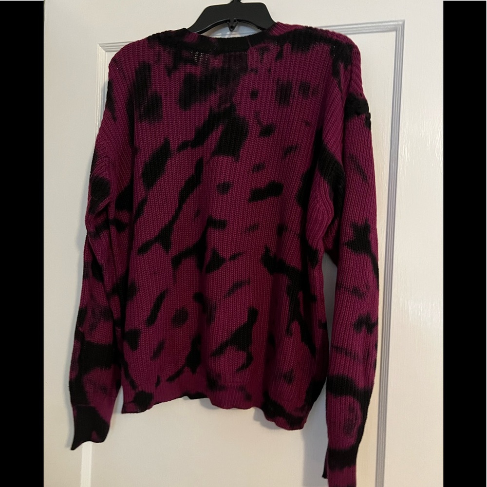 LISA RINNA ROUND NECK PULLOVER SWEATER SIZE L